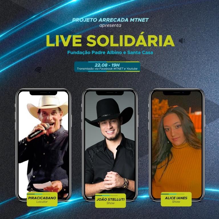 MTNET realiza live solidária pró FPA 