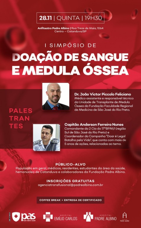 1º Simpósio de Doação de Sangue e Medula Óssea