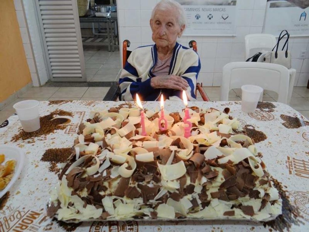 Recanto comemora 105 anos de D. Elisa Vidoto Bernardo