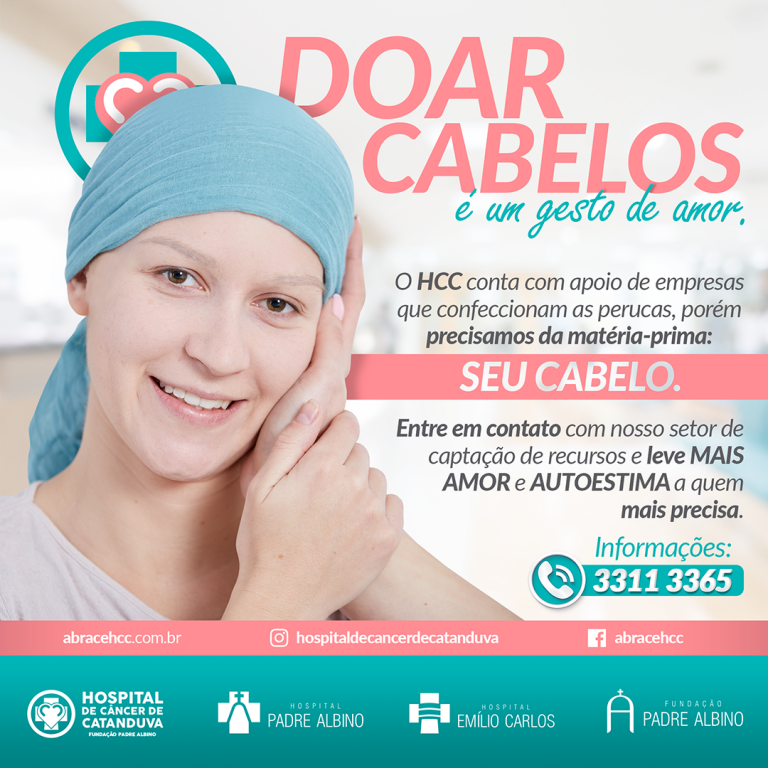 HCC inicia campanha de doação de cabelo