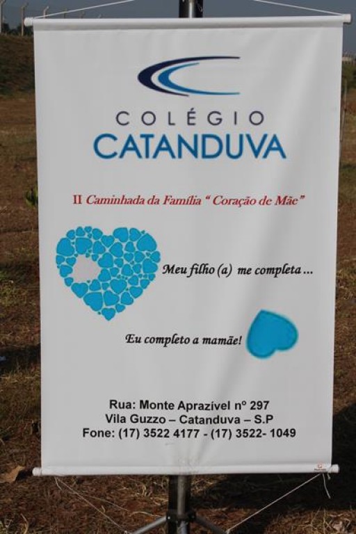 Colégio Catanduva promove a Caminhada Coração de Mãe 