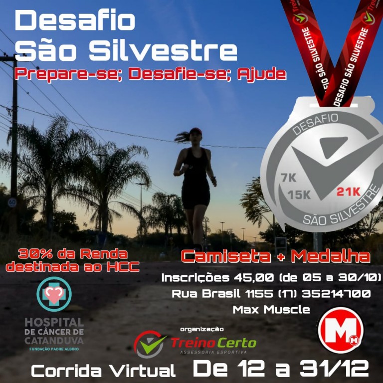 Corrida virtual pró HCC