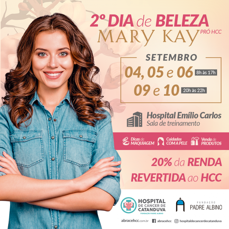 Mary Kay promove 2º Dia da Beleza pró HCC