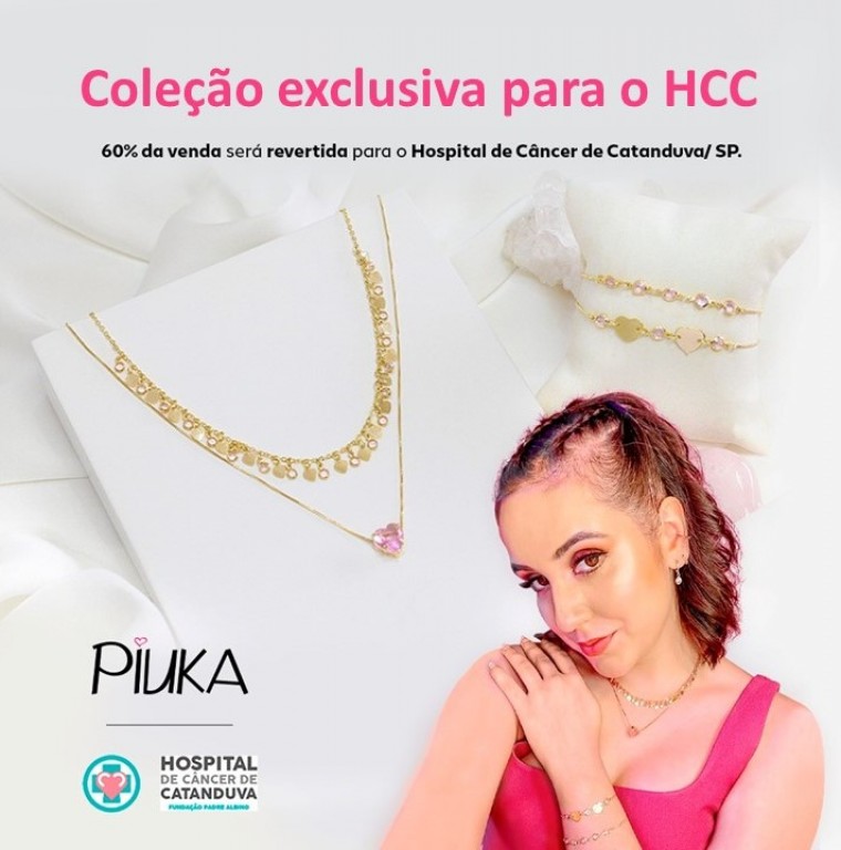 Coleção exclusiva destina vendas para o HCC