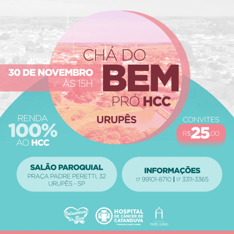 Urupês promove Chá do Bem