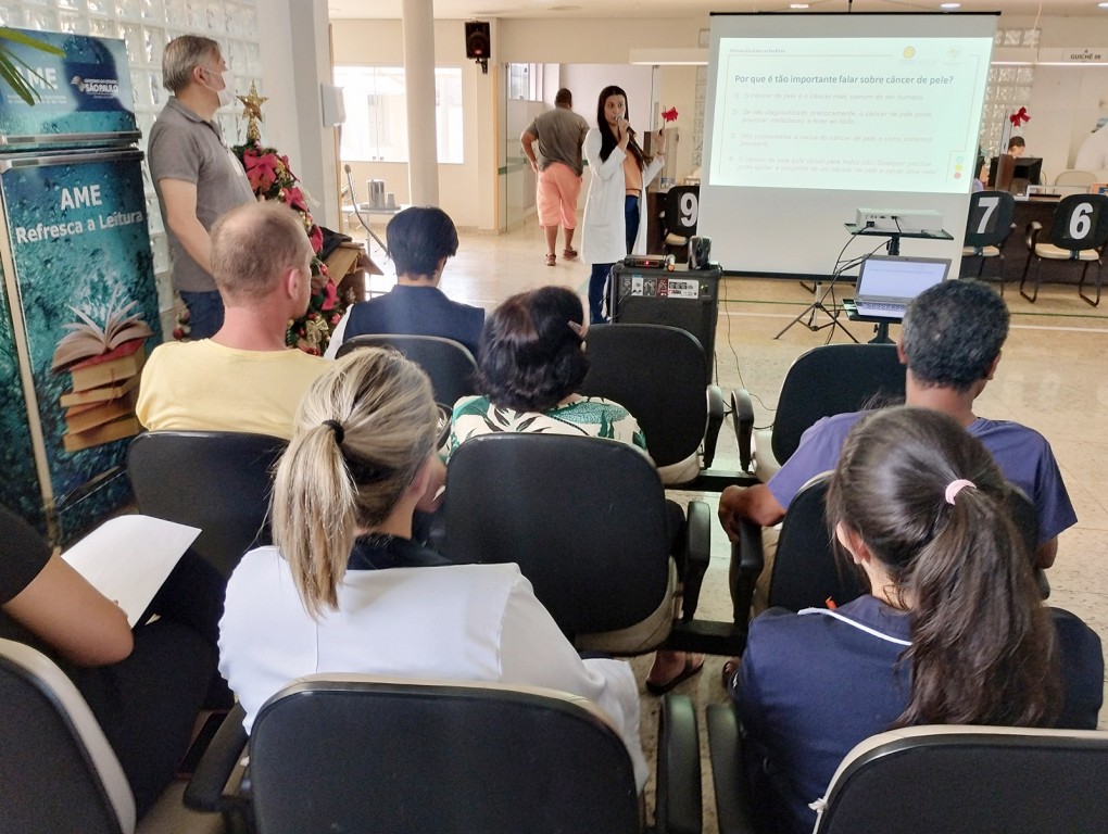 Câncer de Pele - AME Catanduva promove palestra educativa no Dezembro Laranja
