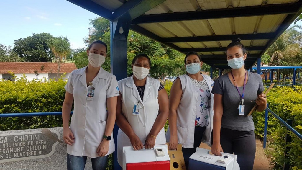 Idosos do Recanto Monsenhor Albino são imunizados  contra pneumonia, meningite e otite