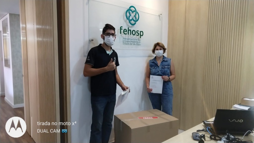 FEHOSP doa 250 escudos faciais para a FPA 