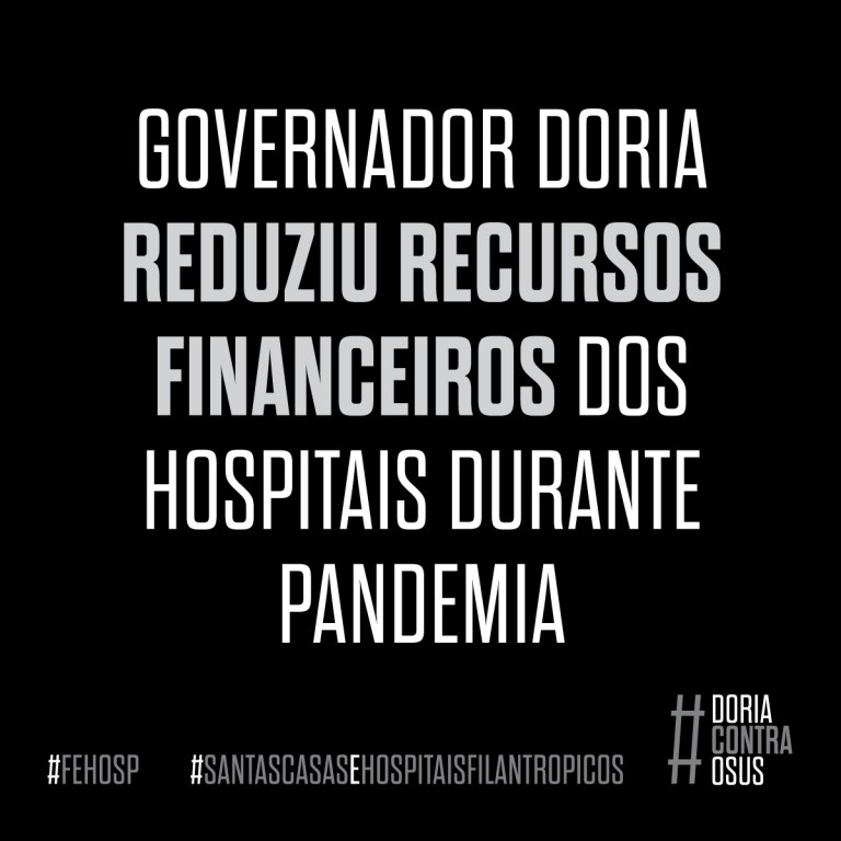 O Diário Oficial publicou resolução que reduz em 12% os recursos dos Programas Pró-Santas Casas e Santas Casas SUStentáveis.