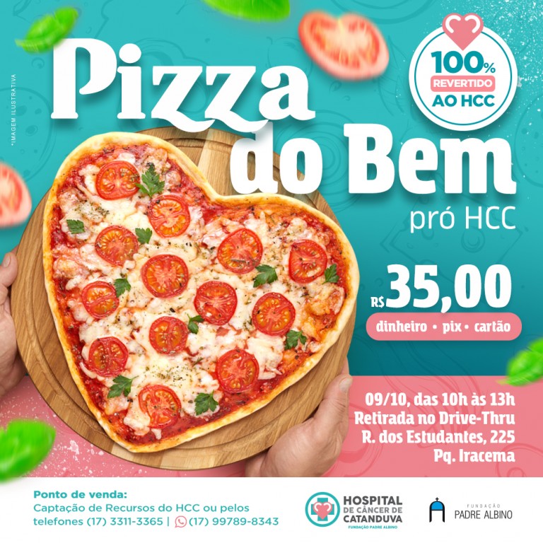 HCC lança Pizza do Bem 