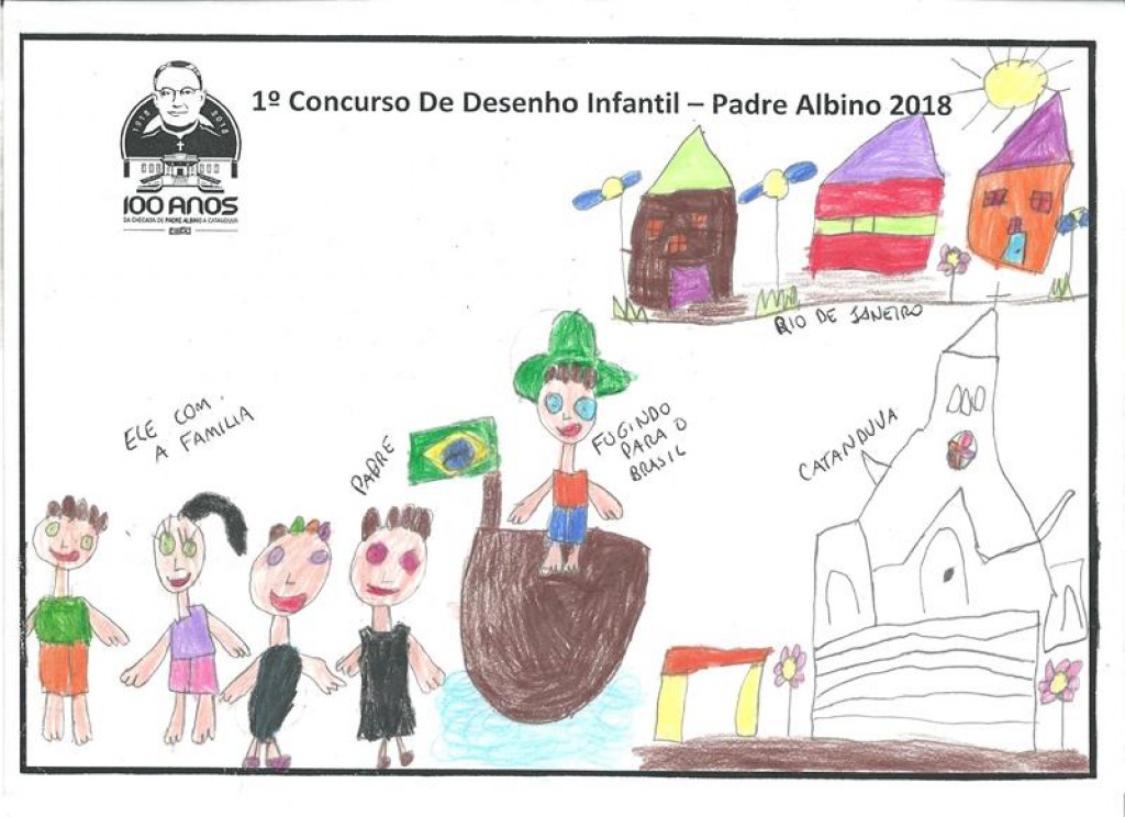 Escola do Solo Sagrado vence o concurso de desenho sobre Padre Albino