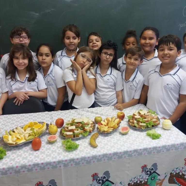 Alunos do Colégio Catanduva participam de conscientização  sobre alimentação saudável