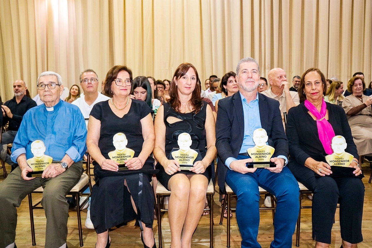 Troféu Monsenhor Albino homenageia personalidades que contribuem para o legado da FPA
