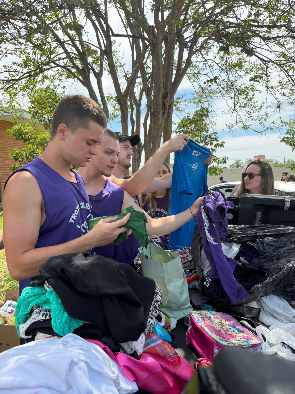 Trote Solidário da UNIFIPA/FAMECA arrecada milhares de donativos para famílias em Catanduva