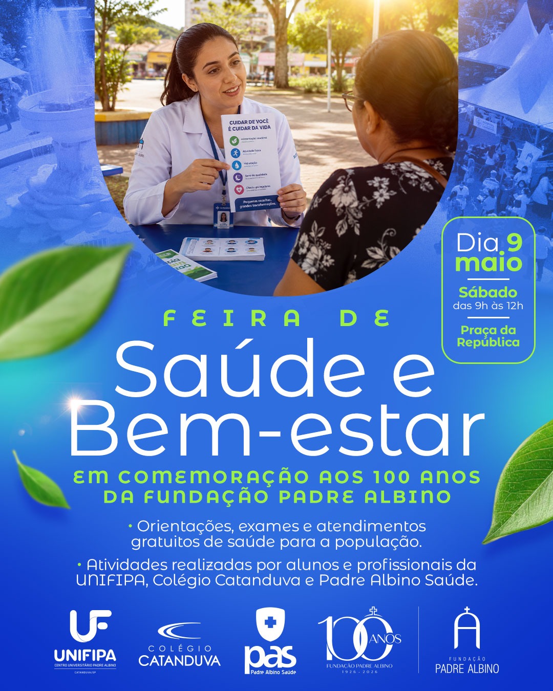 FPA inicia comemorações do centenário com ações gratuitas na Praça da República