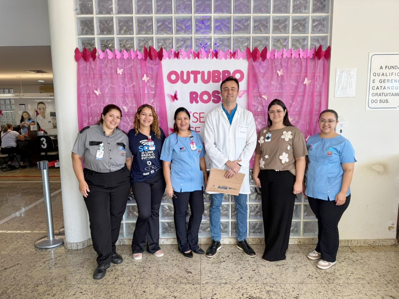 AME reforça prevenção ao câncer de mama com ações do Outubro Rosa