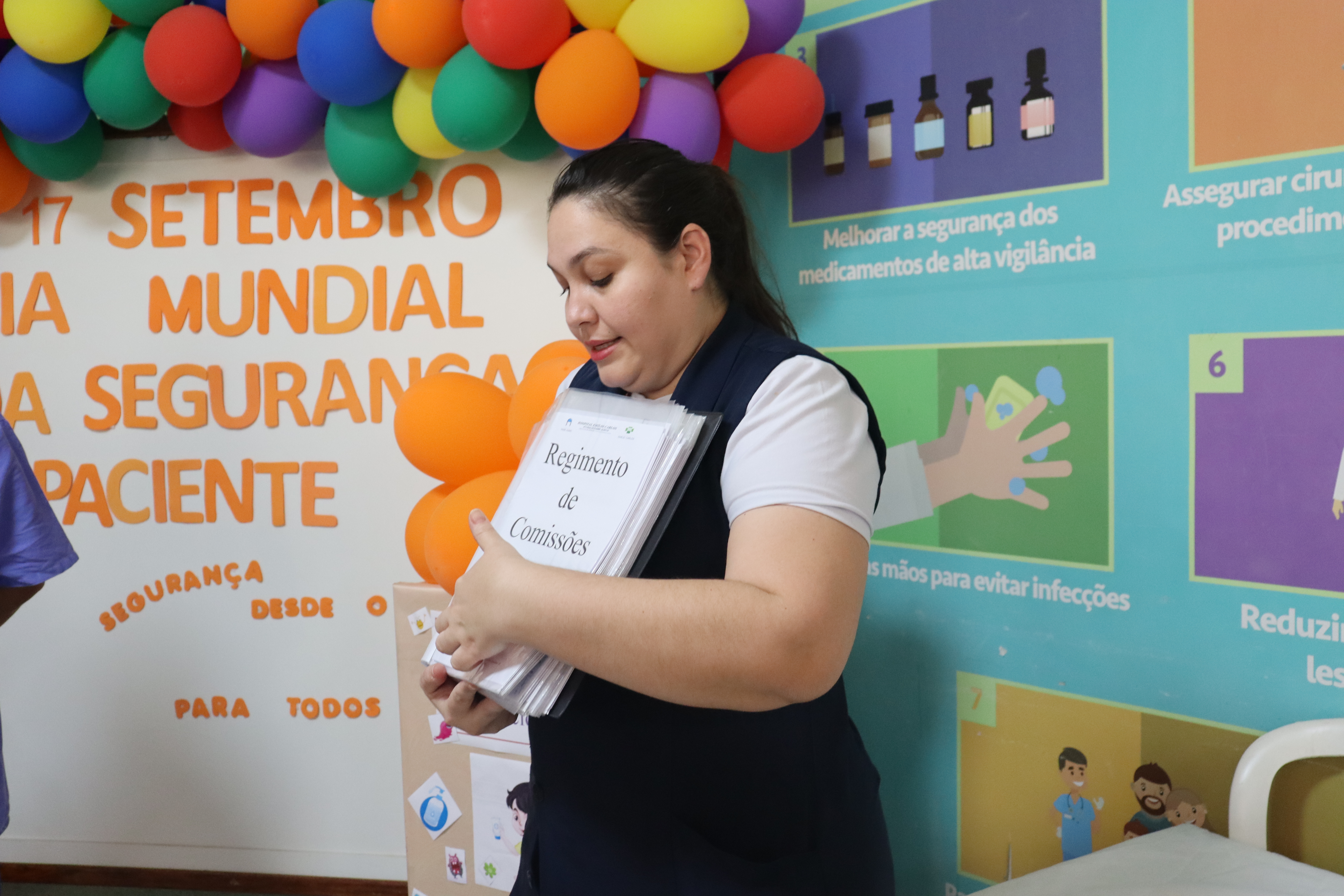 Hospital Emílio Carlos promove ações no Dia Mundial da Segurança do Paciente