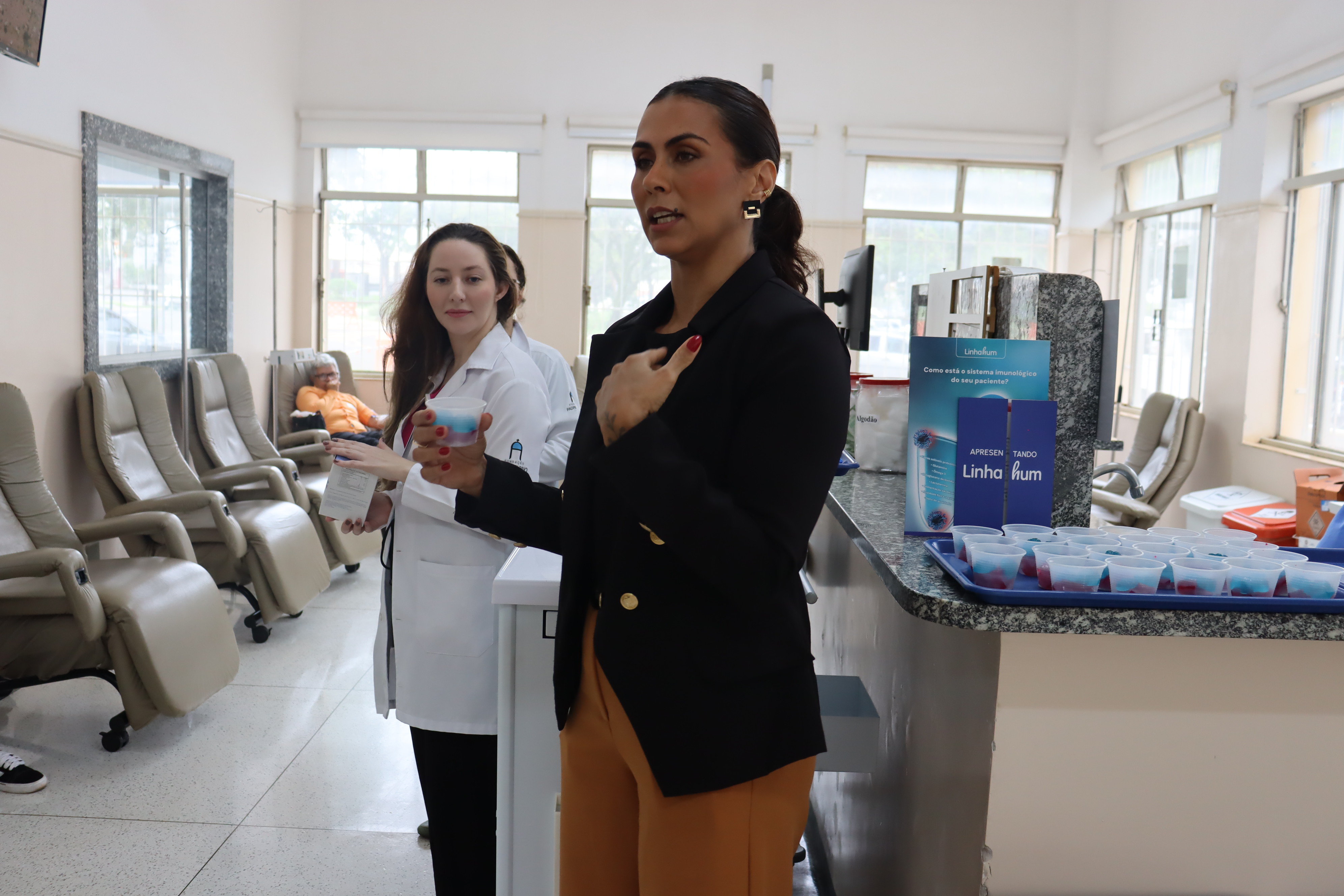 ONCODAY promove hábitos saudáveis e degustação de suplemento com pacientes oncológicos