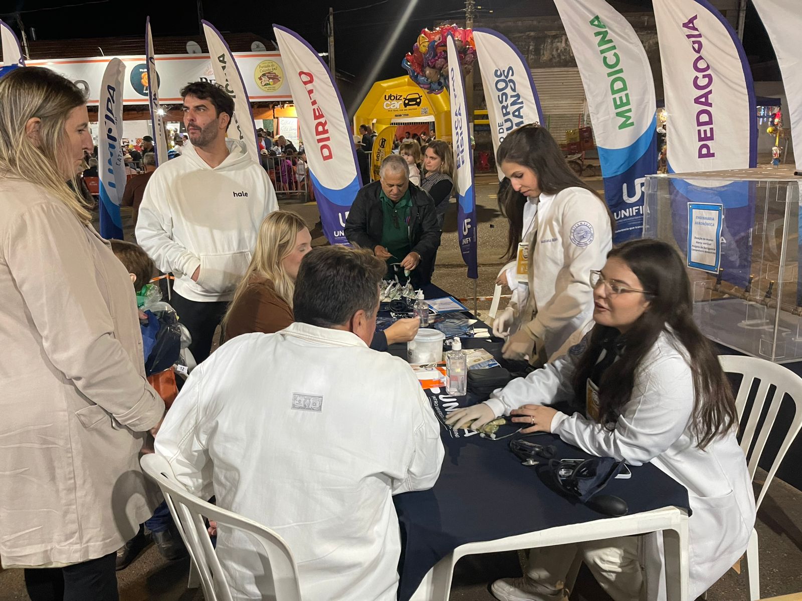 UNIFIPA promove serviços gratuitos à população na Festa do Porco
