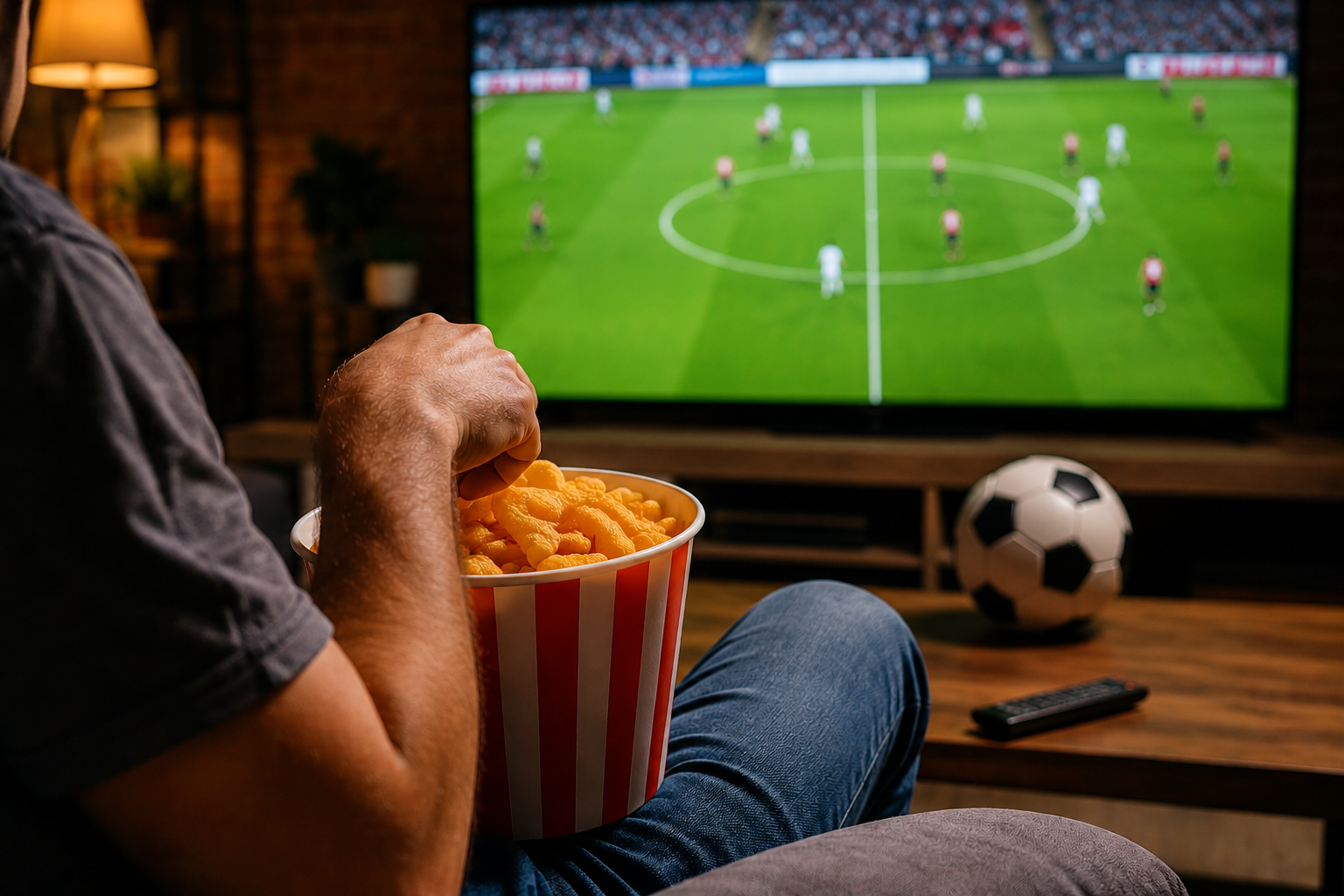 Consumo de ultraprocessados durante jogos da Copa do Mundo pode aumentar risco de hipertensão