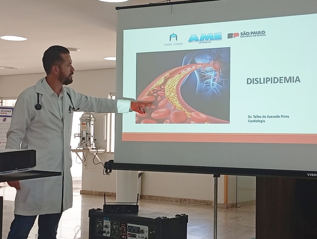 Setembro Vermelho - AME Catanduva promove palestra sobre saúde cardiovascular