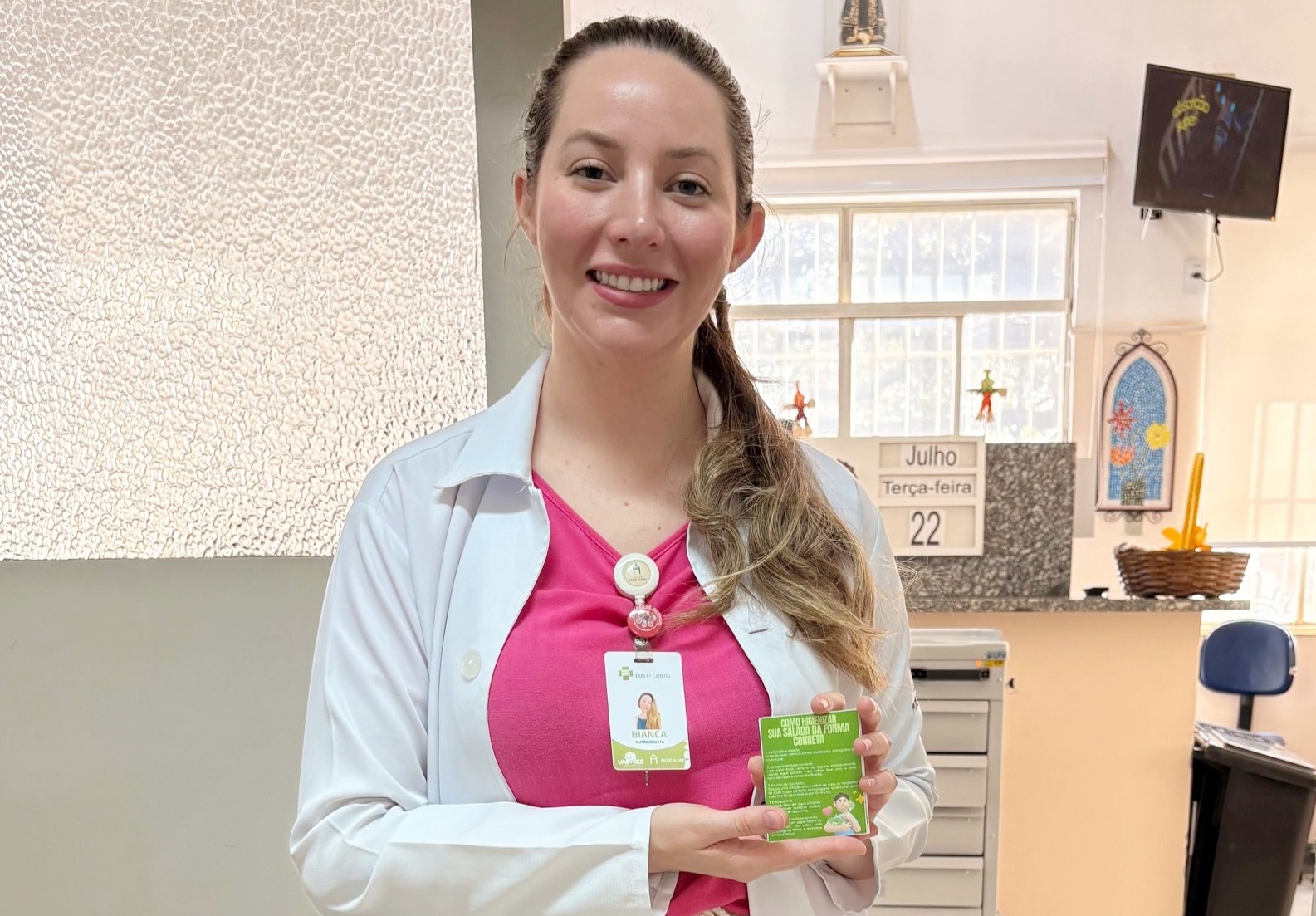 Educação nutricional é destaque no setor de Quimioterapia do HCC