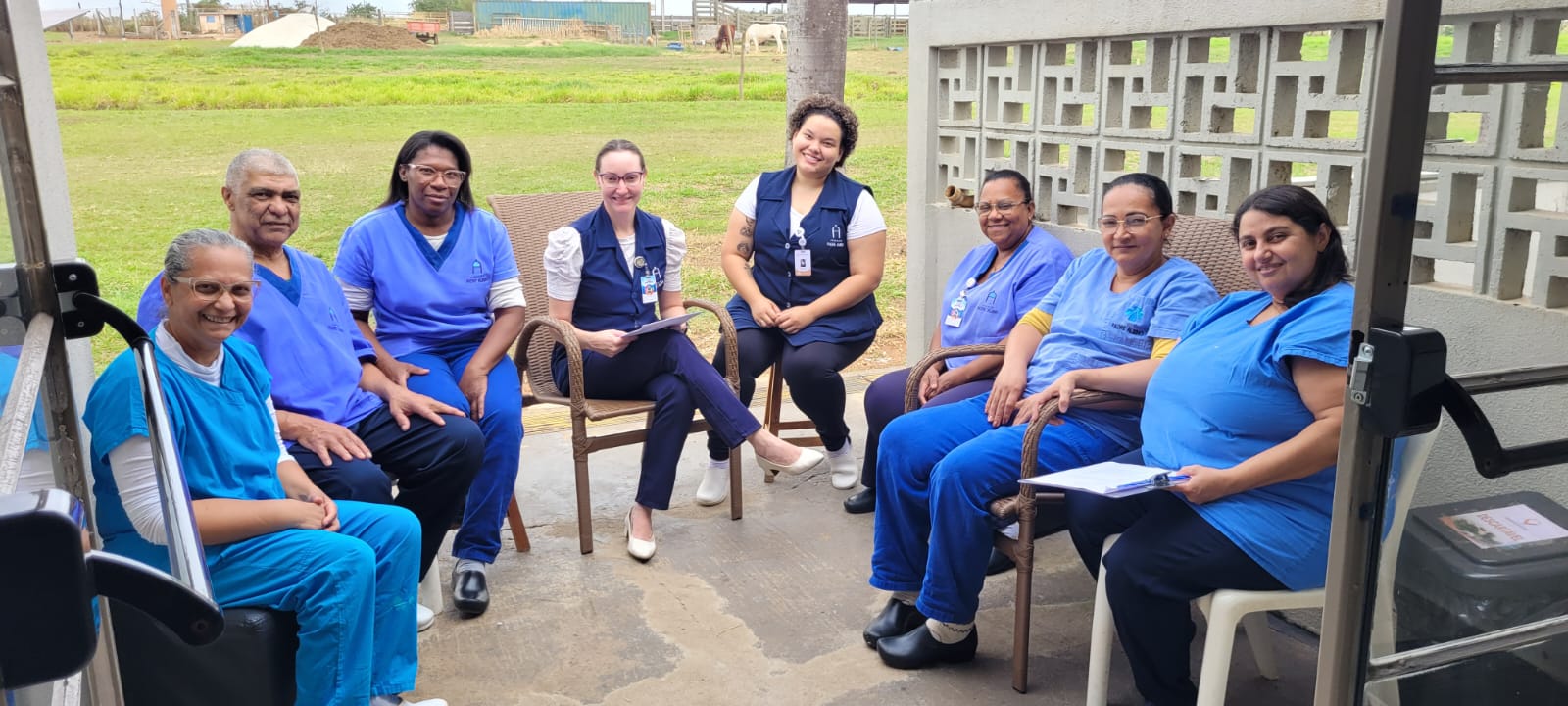 Equipe de enfermagem do Recanto Monsenhor Albino participa de treinamento para aprimorar segurança assistencial