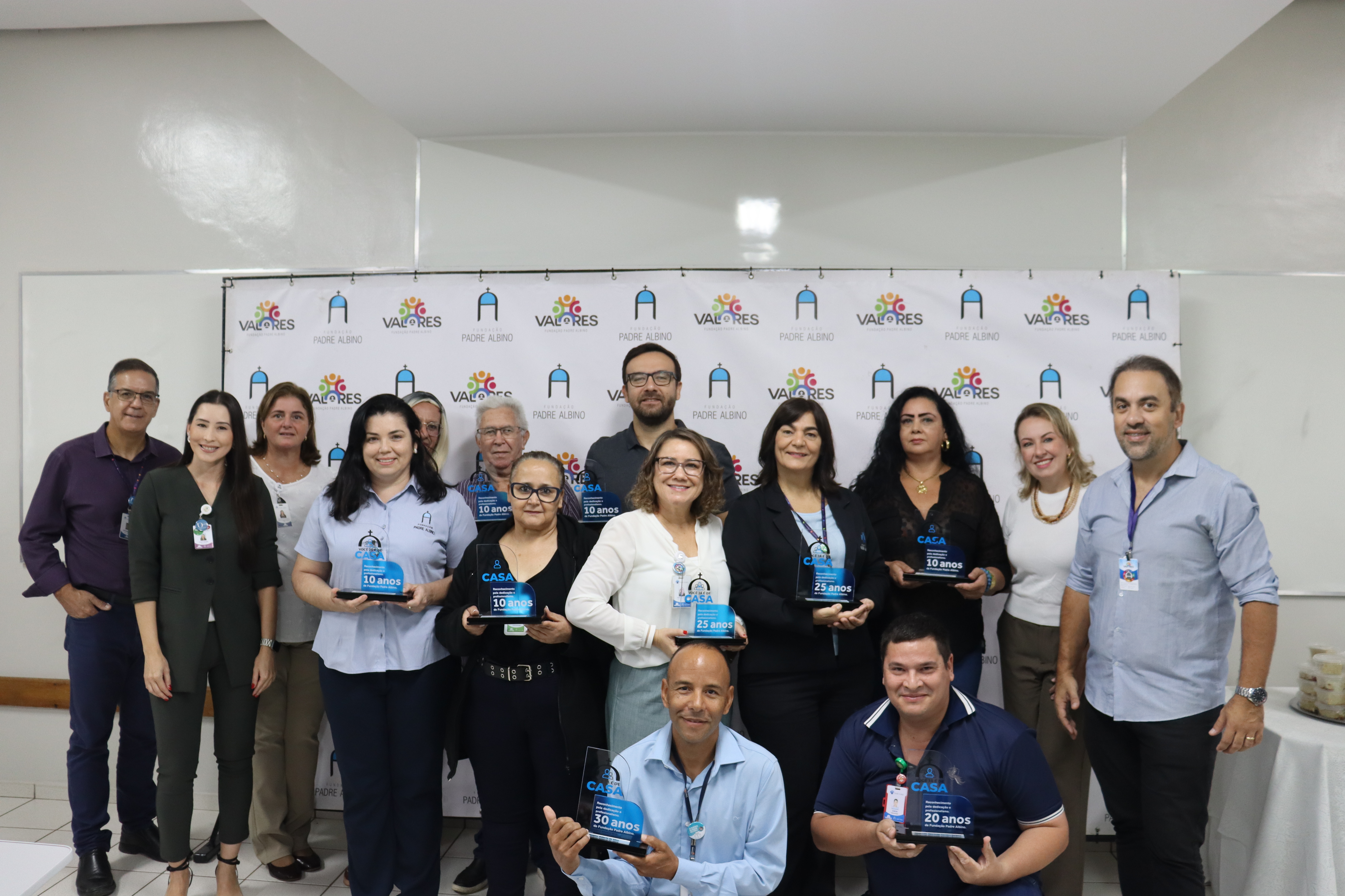 Oportunidades de crescimento foram a tônica da homenagem por tempo de serviço na FPA