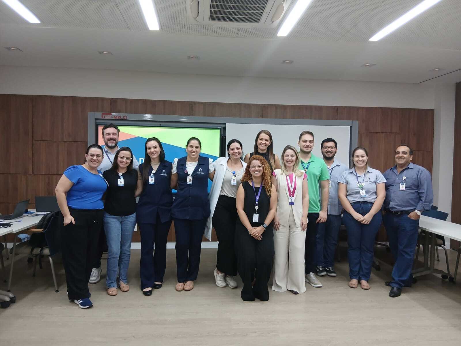 Hospital Padre Albino fortalece ações do Projeto Lean durante 5ª visita técnica