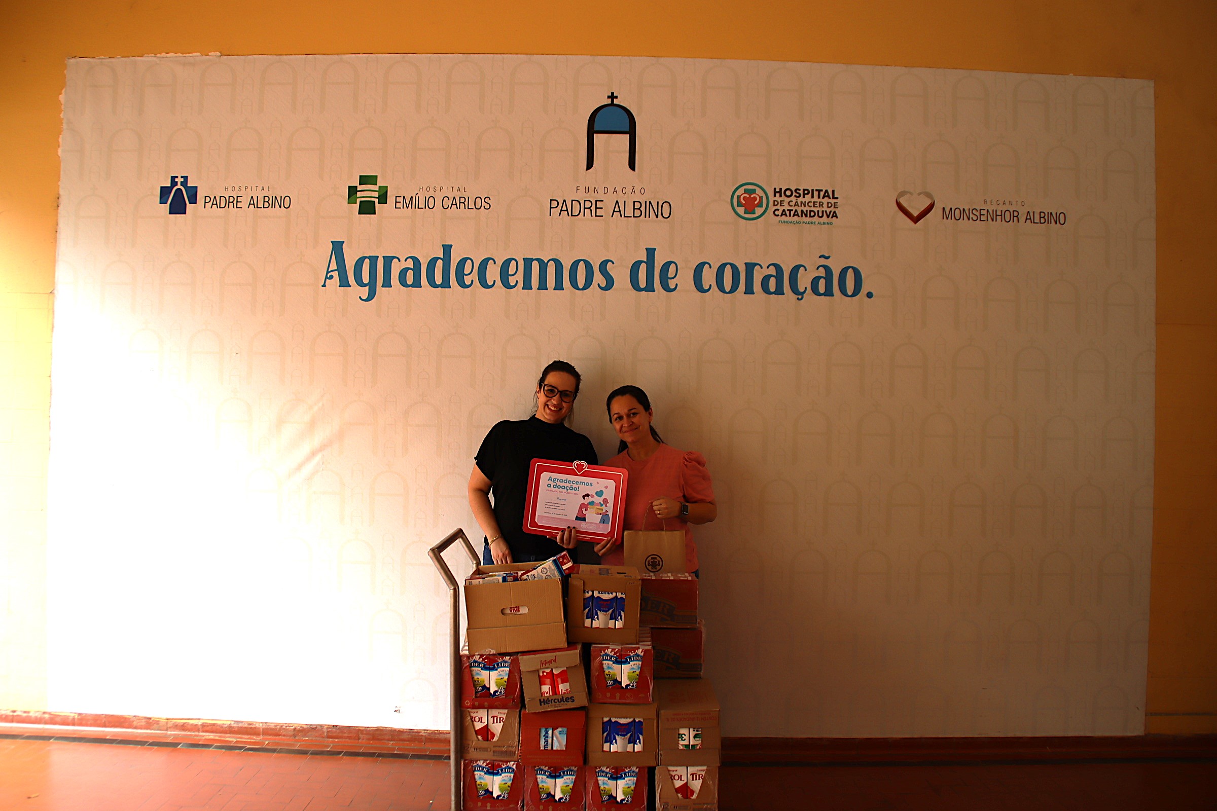 Com familiar em tratamento, colaboradores da Frucamp realizam campanha