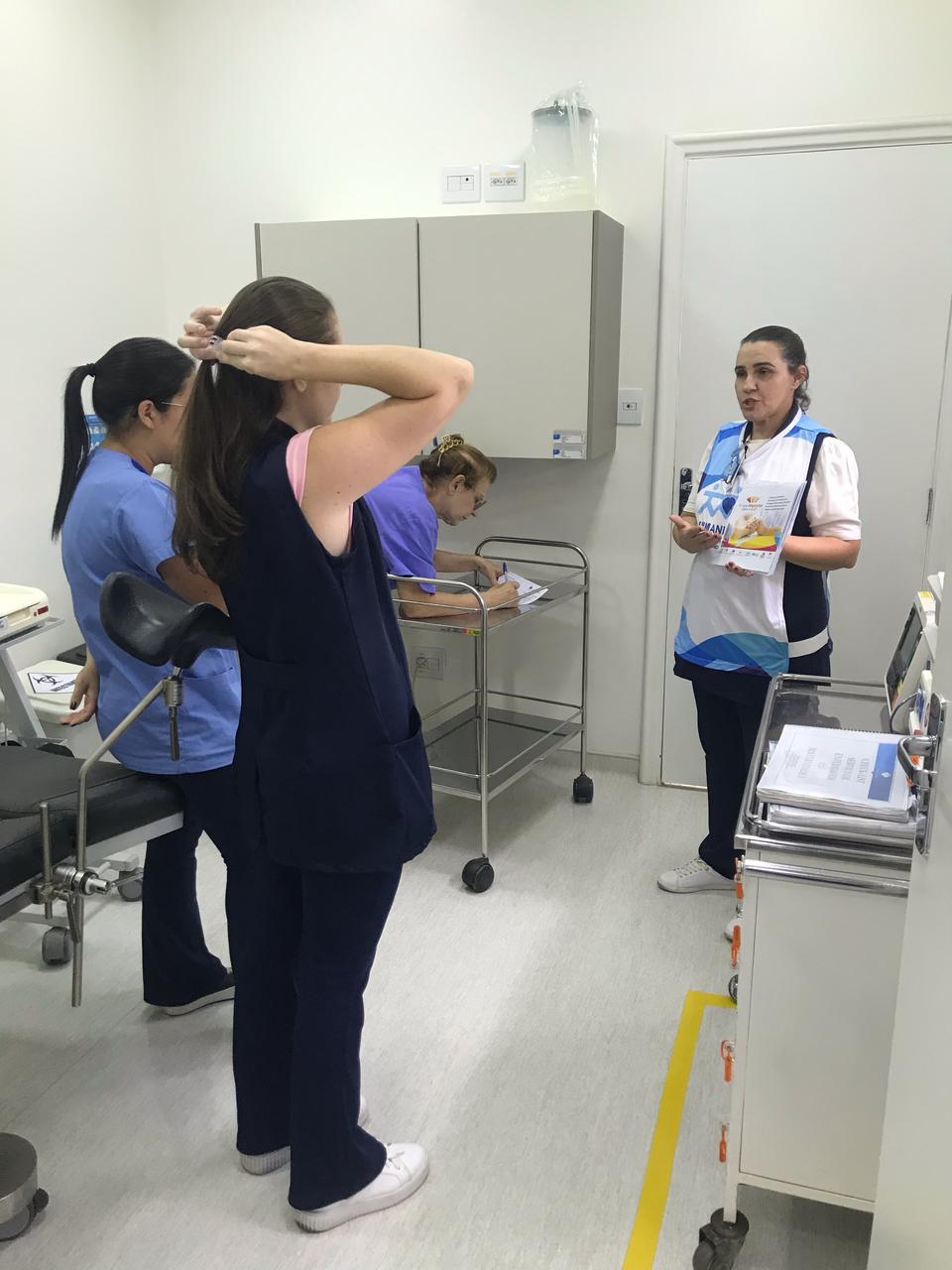 Hospitais da Fundação promovem ação do movimento “O Que Importa Pra Você?” nas enfermarias