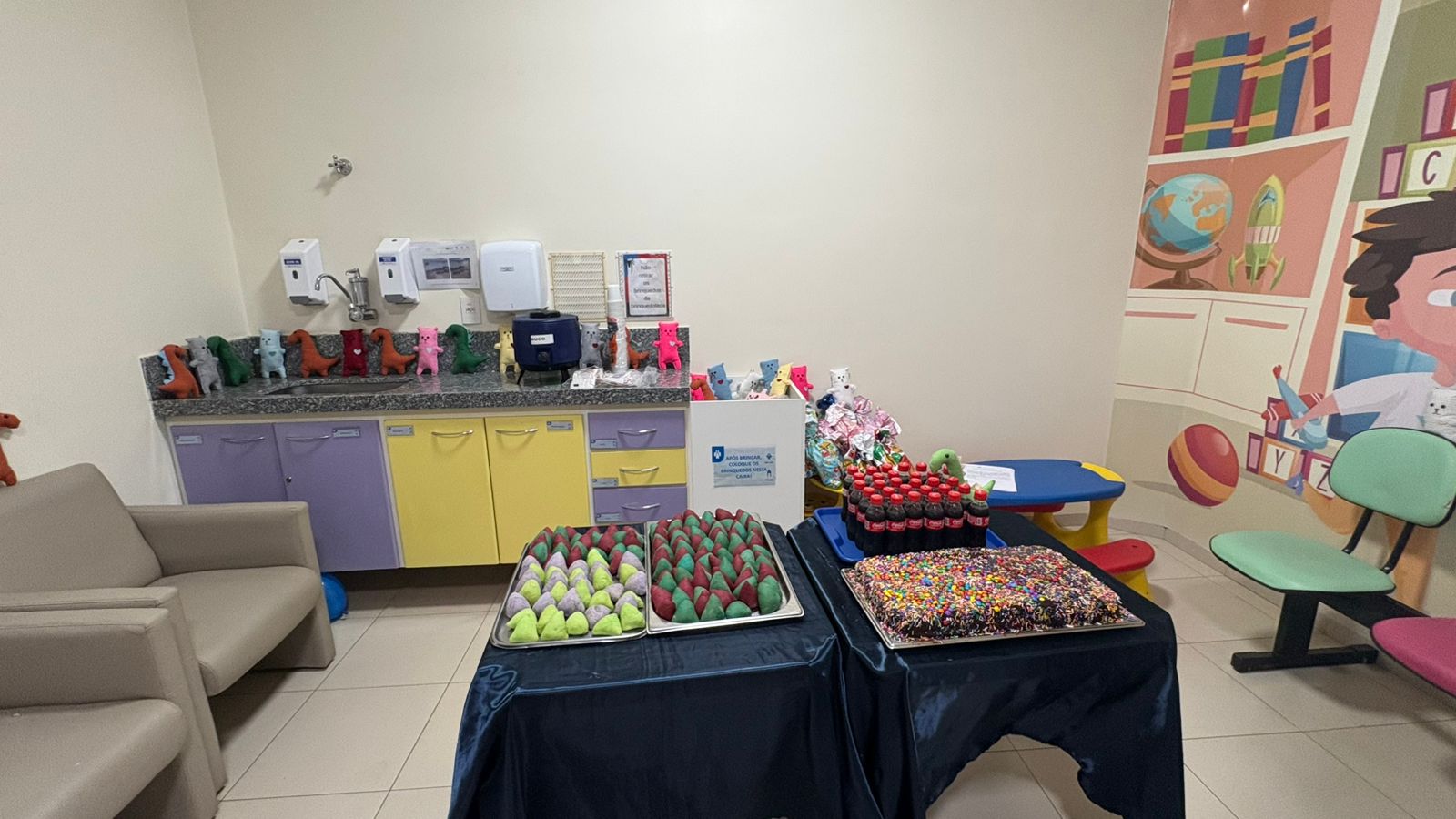 HPA realiza comemoração especial do Dia das Crianças na Pediatria Irmã Deolinda