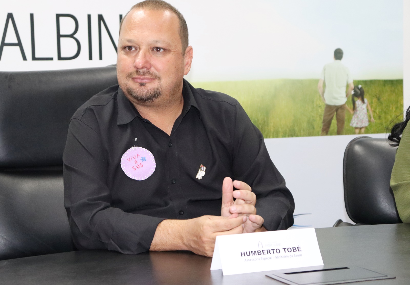 HPA e HEC recebem assessor especial do Ministério da Saúde