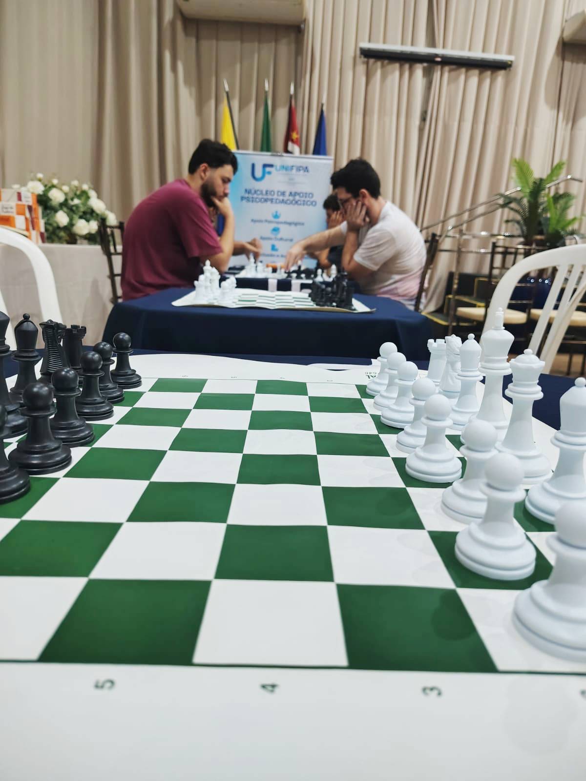 NAP UNIFIPA promove encontro do Clube de Xadrez no Campus Sede