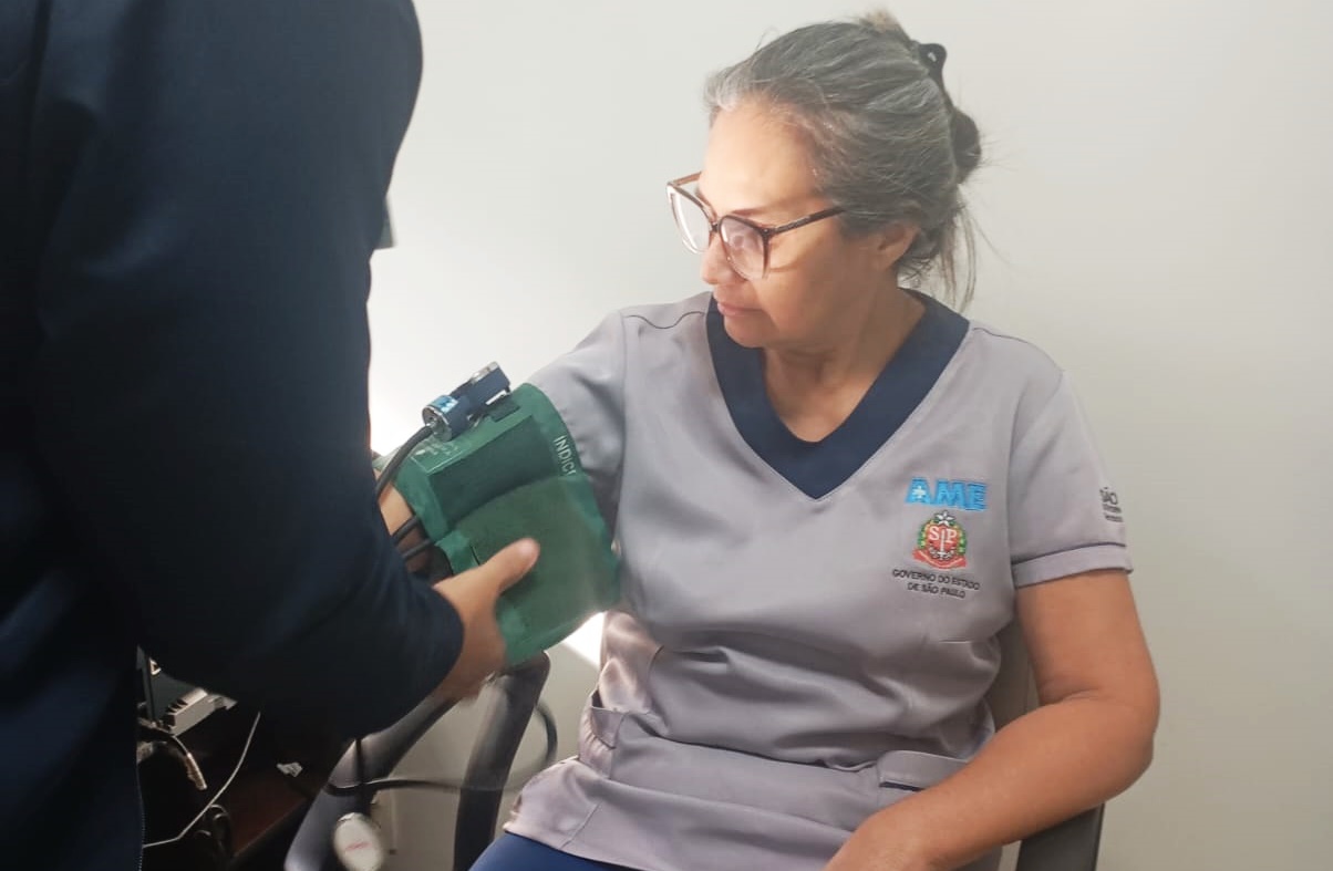 Blitz da Saúde promove bem-estar aos colaboradores do AME Catanduva