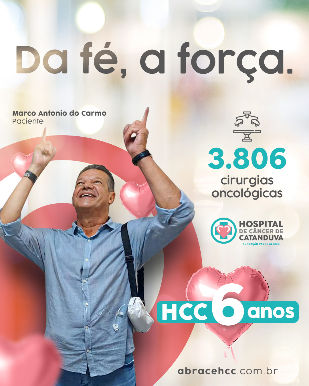 6 anos de cuidado, esperança e milhares de vidas tocadas