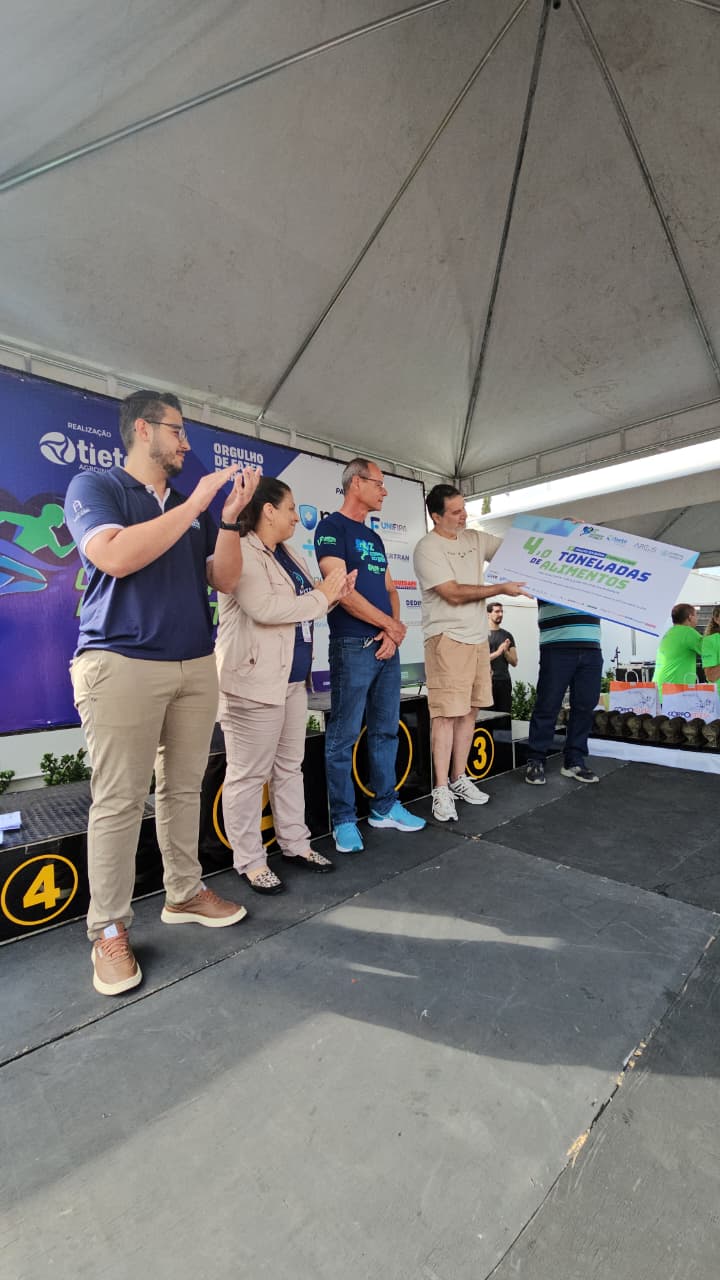 2ª Corrida do Bem da Tietê destina 2 toneladas de alimentos ao HCC