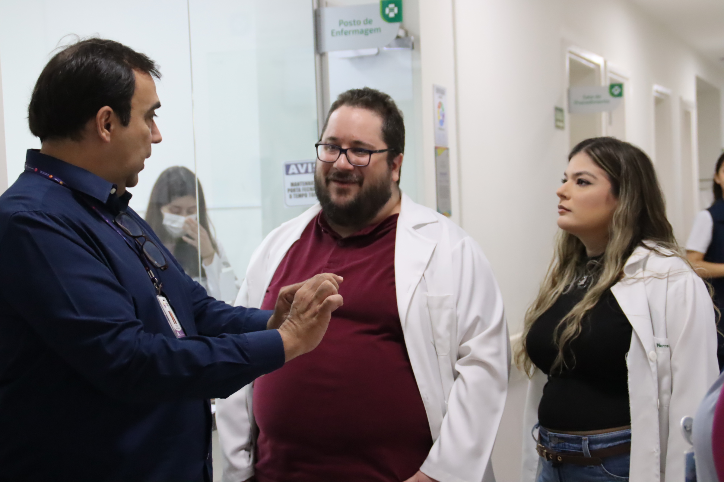 Médicos de Ariranha visitam FPA em troca de experiências para reabertura de hospital na cidade