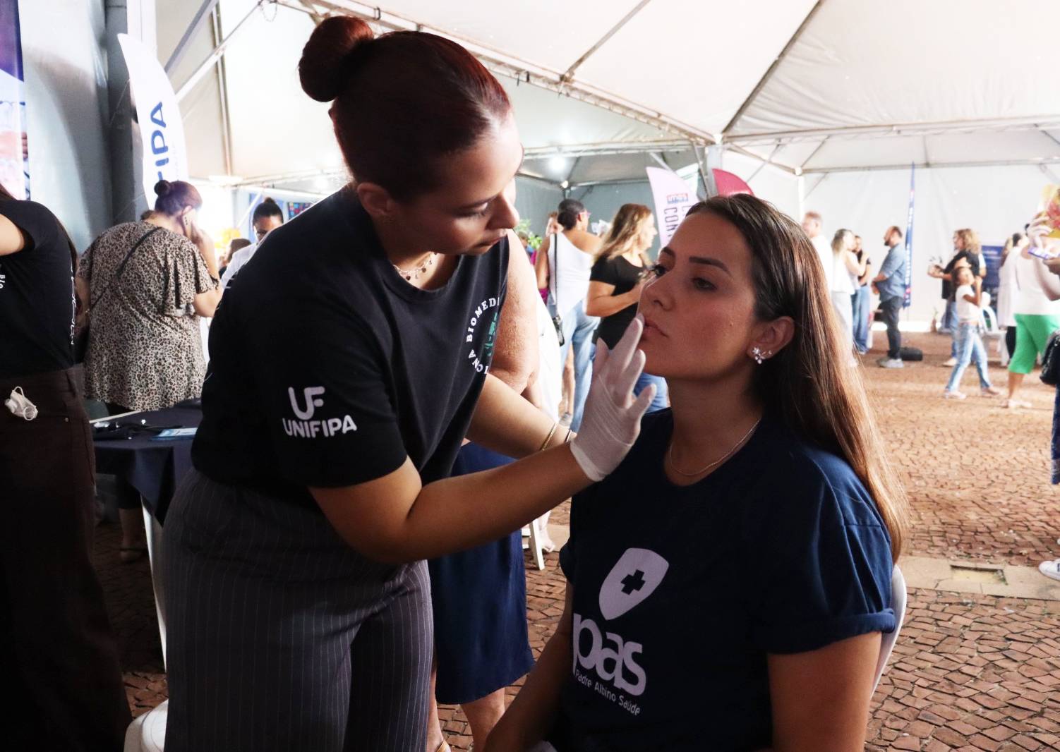 UNIFIPA participa do “Dia D’Elas” com ações de saúde, bem-estar e orientação à comunidade