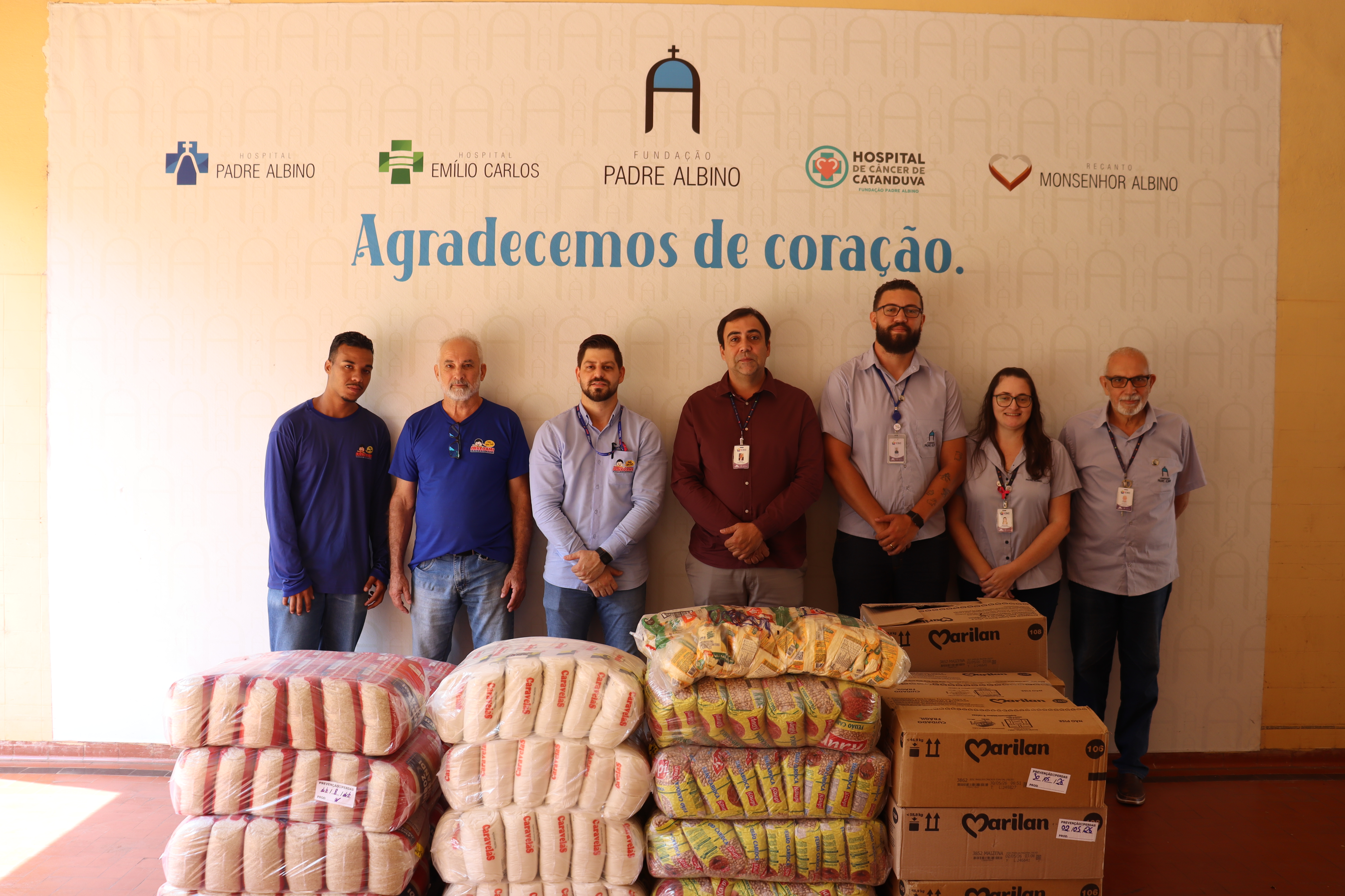 HCC recebe doação do Iquegami Supermercados