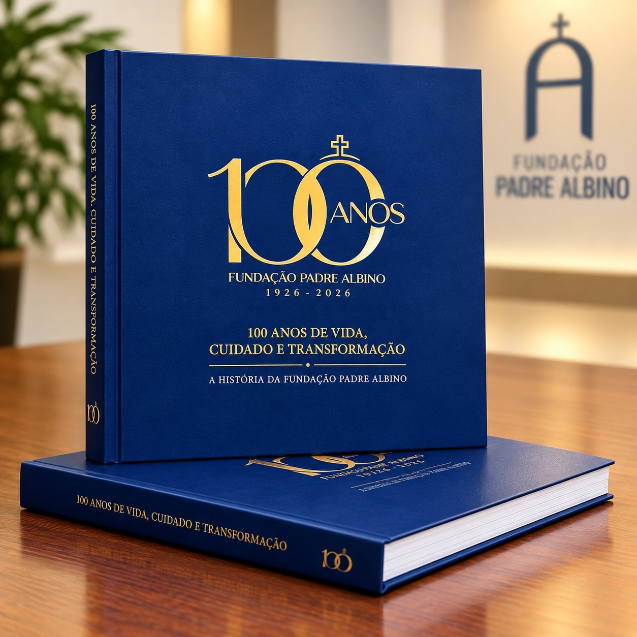 Fundação lança livro histórico do seu centenário