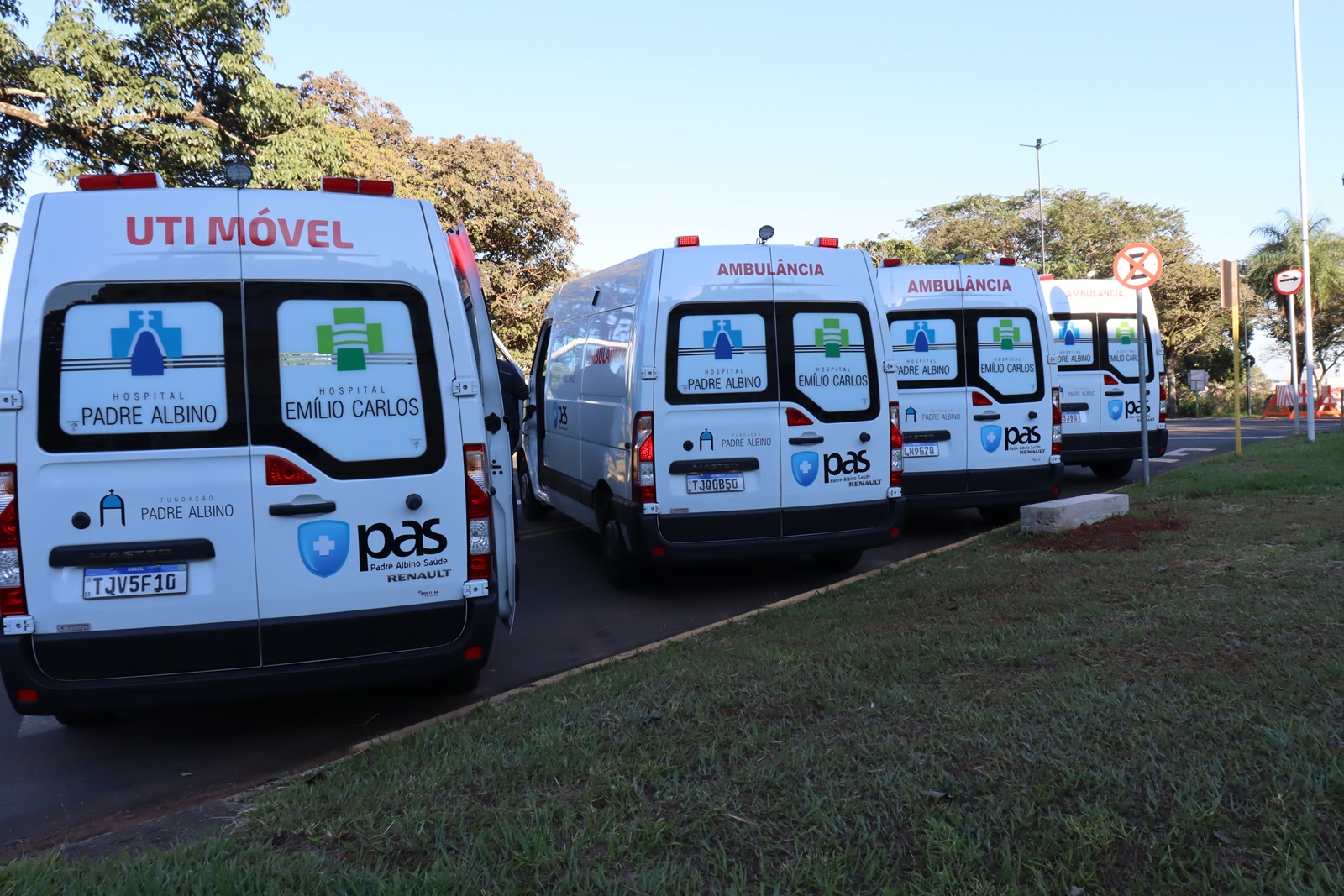 Novas ambulâncias reforçam atendimento nos hospitais da FPA