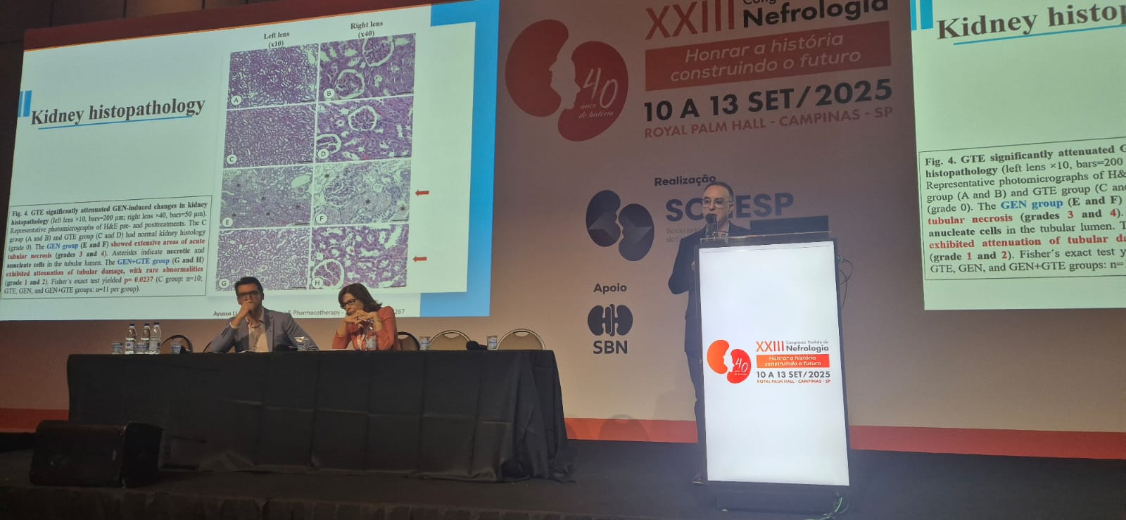 Docente da Fameca palestra em congresso de Nefrologia