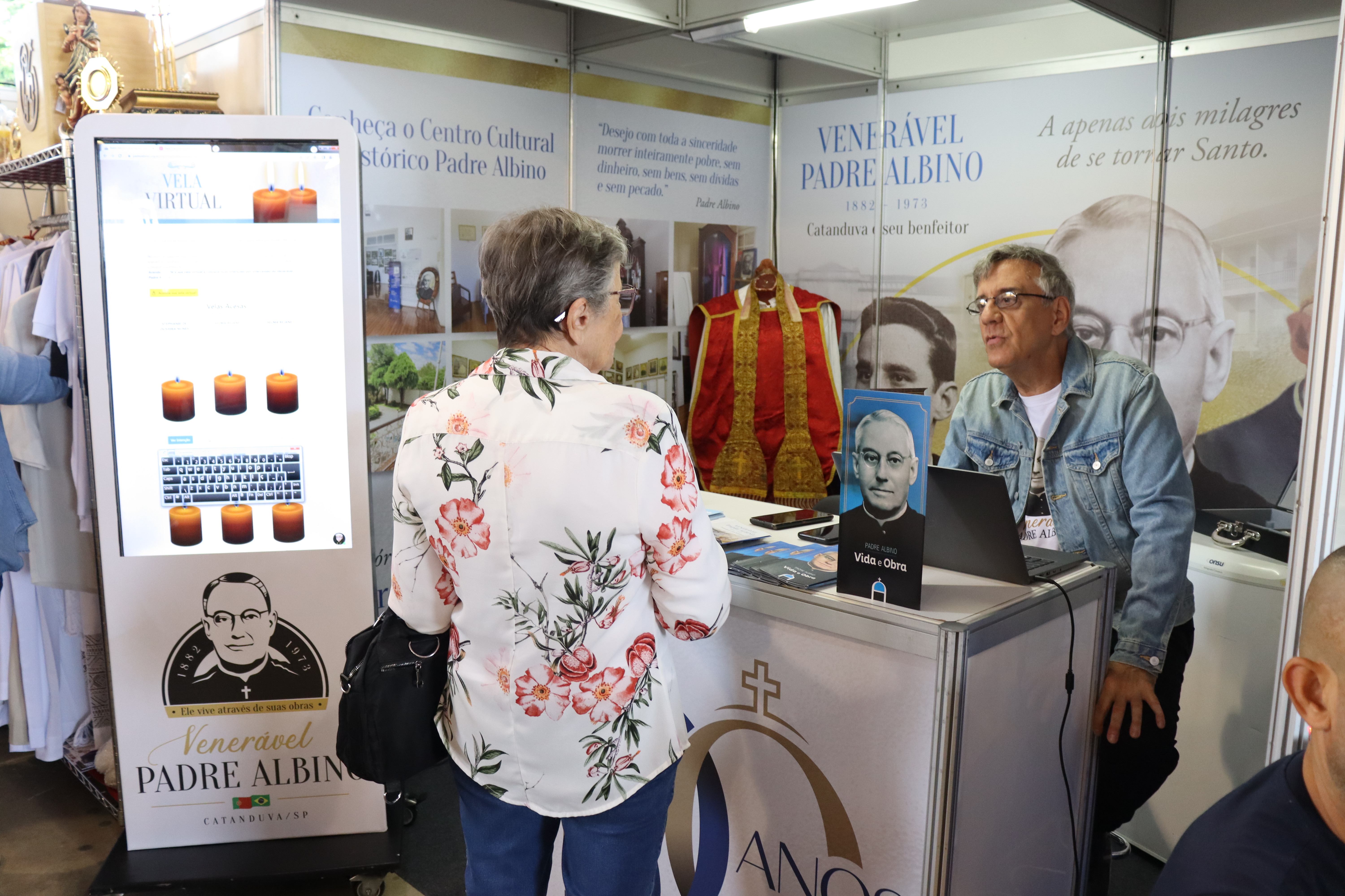 FPA divulga Padre Albino em evento nacional em Cachoeira Paulista