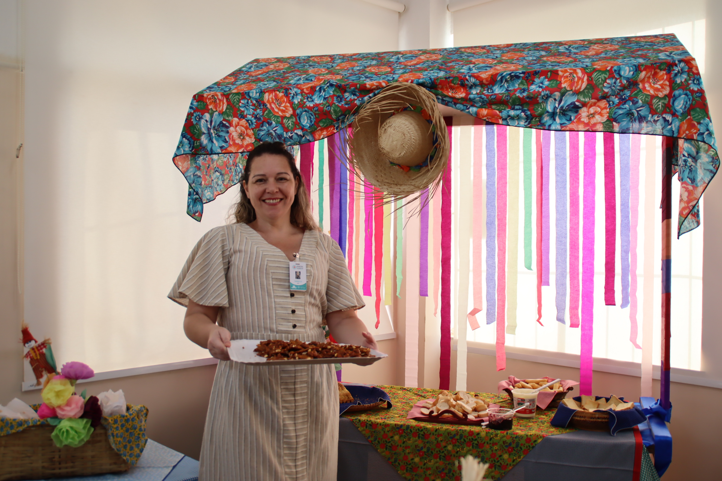 Festa Junina alegra pacientes da Quimioterapia no Hospital de Câncer de Catanduva