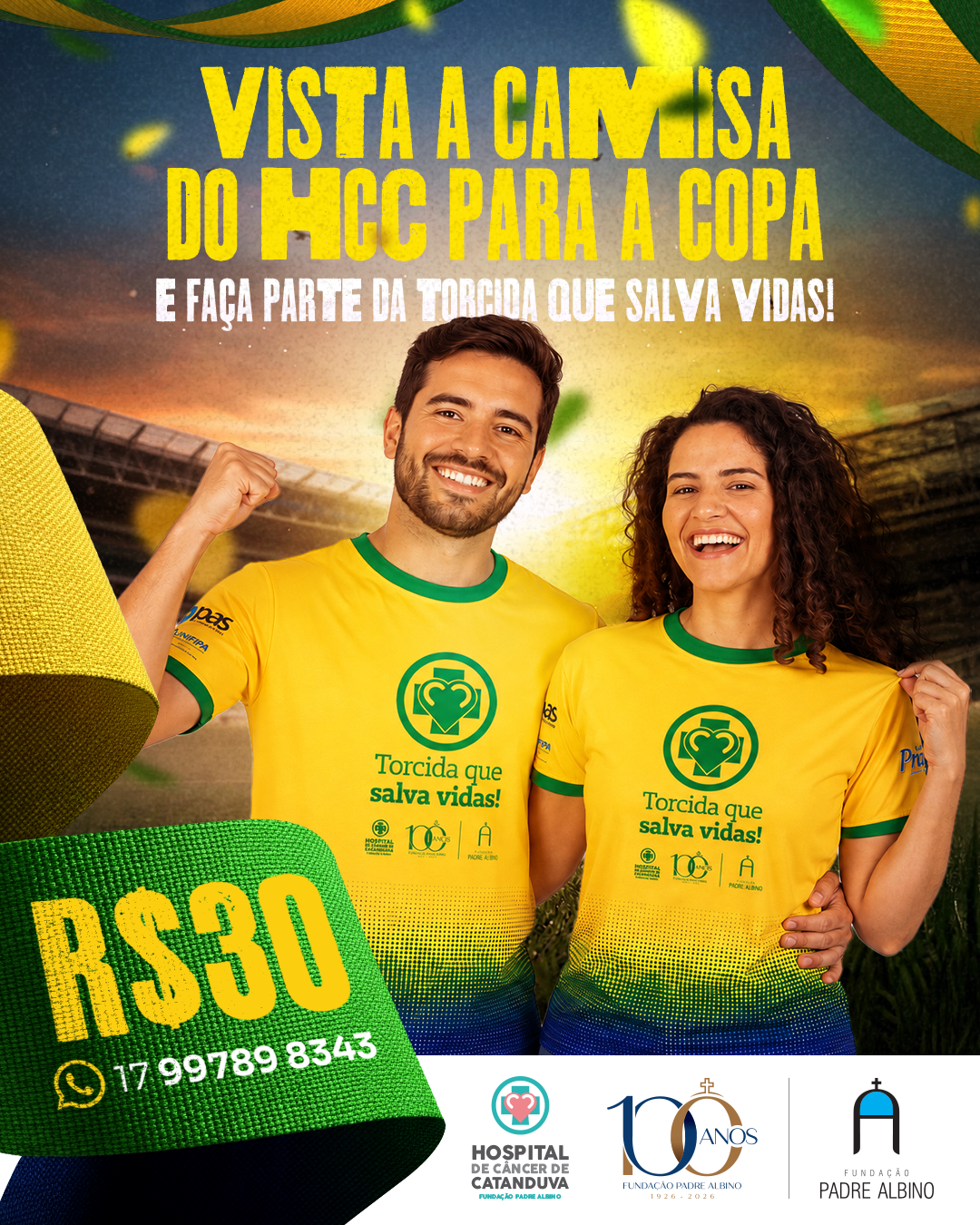 HCC lança camiseta comemorativa da Copa 2026