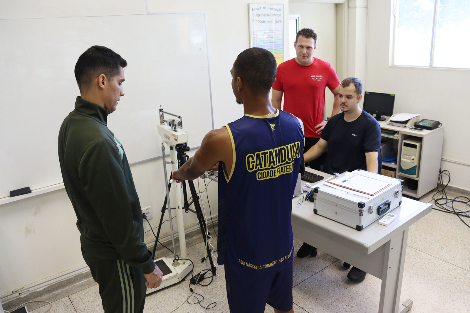 Jogadores do Catanduva FC fazem avaliação física na Unifipa