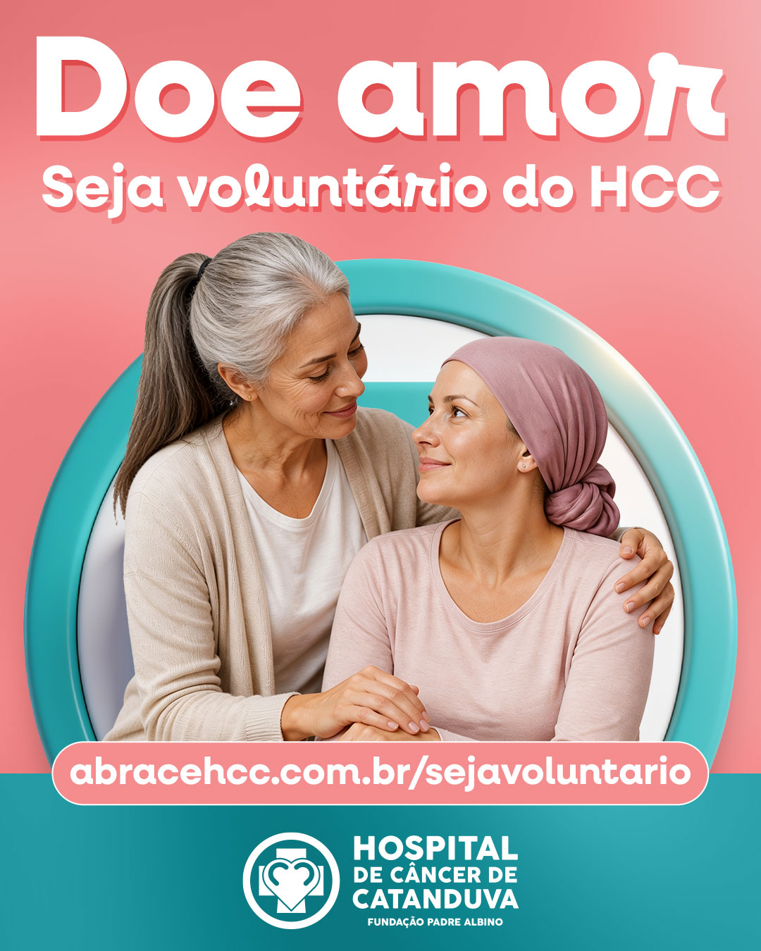 HCC convida comunidade a fazer parte do voluntariado
