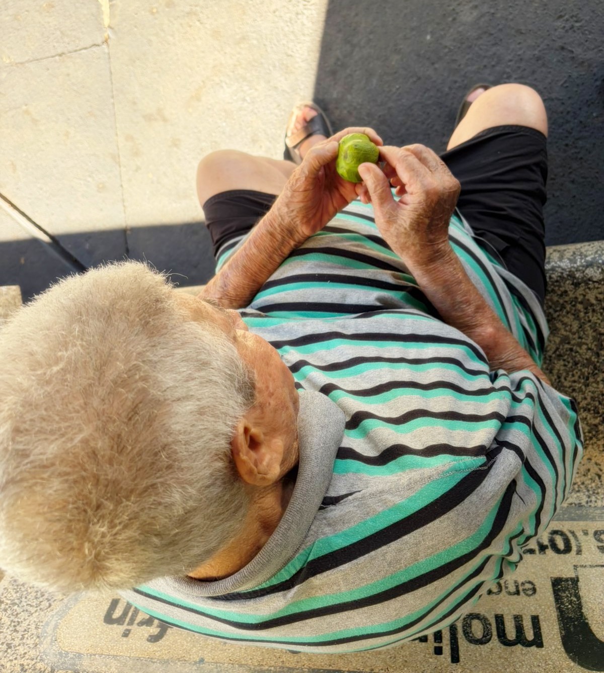 Atividade sensorial une curiosidade e terapia no Recanto Monsenhor Albino