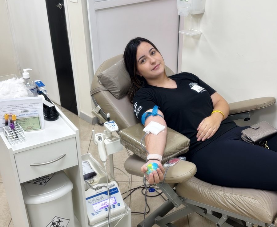 Enfermagem/Unifipa realiza campanha de doação de sangue e recebe reconhecimento do Hemonúcleo de Catanduva
